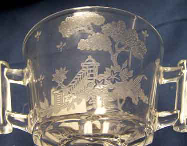 Fostoria # 335 Willow Etch
