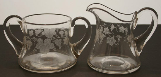 Fostoria # 204 Vintage Etch