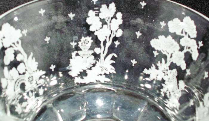 Fostoria # 335 Willow Etch
