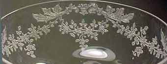 Fostoria # 318 Springtime Etch
