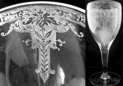 Fostoria # 253 Persian Etch