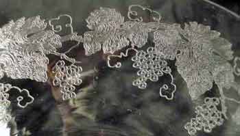 Fry DE  30 Grape Pantograph Etch