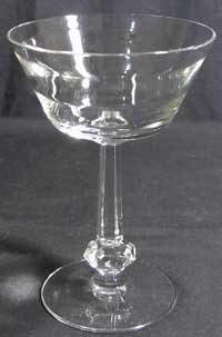 Heisey #4085 Kohinoor Saucer Champagne