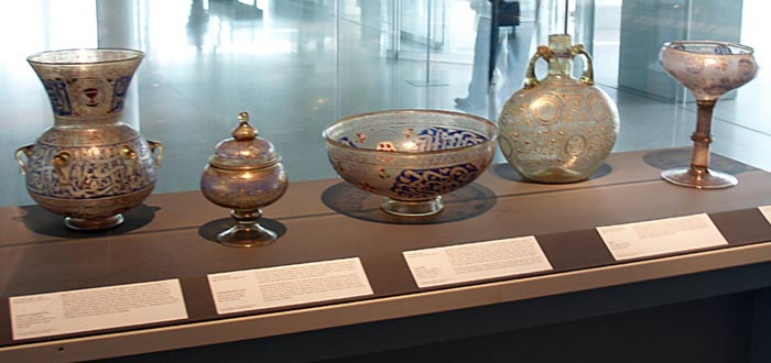 Toledo Glass Pavilion Museum Display of Ancient Glass
