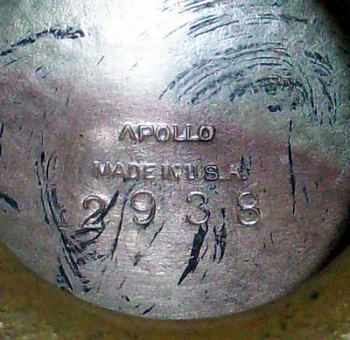 Apollo Mark on Unknown Vase