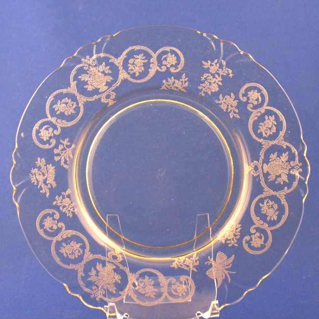 Heisey # 450-!/2 Chintz Etch