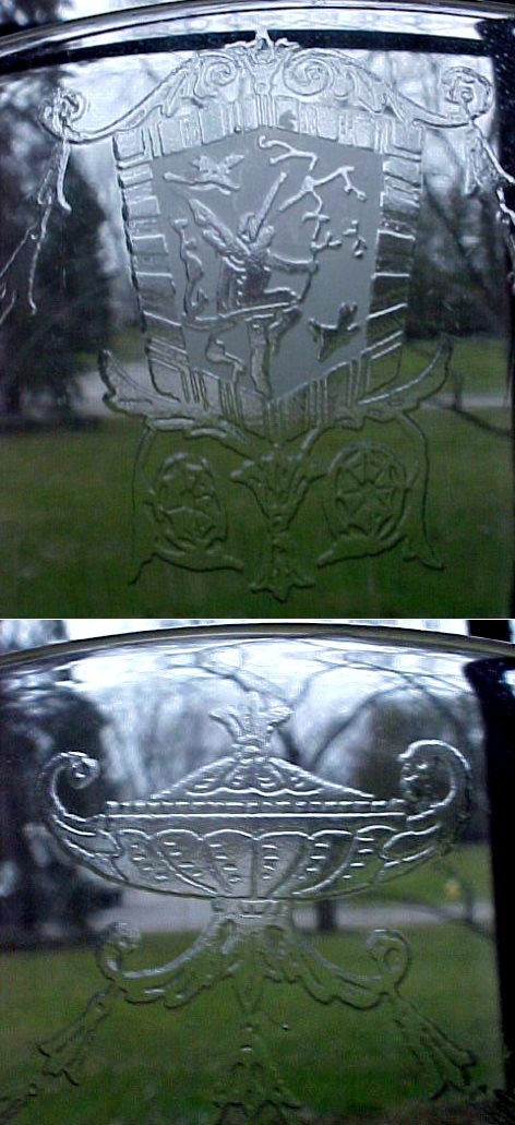 Heisey # 413 Renaissance Etch