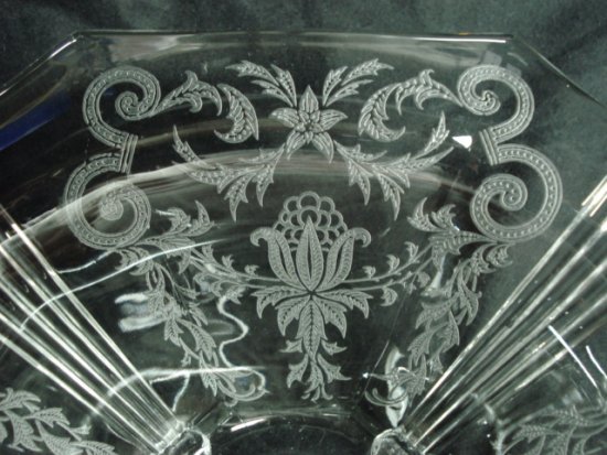 Heisey # 492 King House Etch