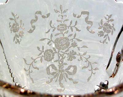 Heisey # 502 Crinoline Etch