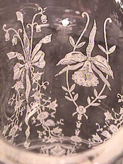 Heisey # 507 Orchid Etch