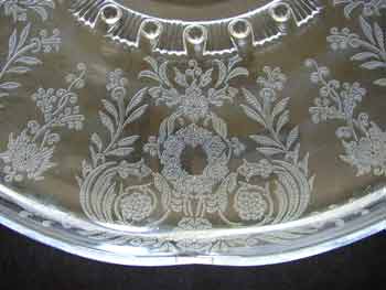 Heisey # 500 Belvedere Etch