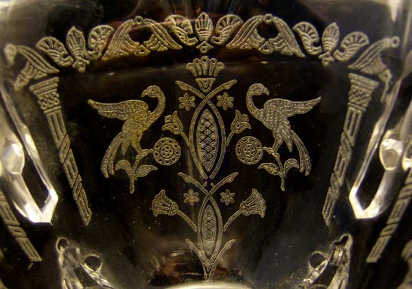 Heisey # 449 Pompeii Etch