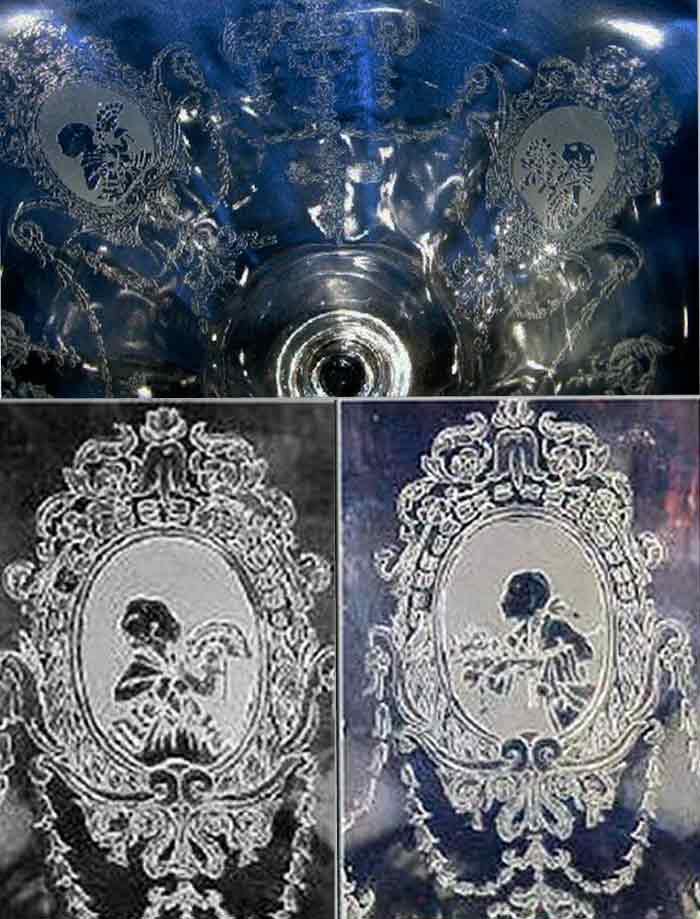 Heisey # 503 Minuet Etch