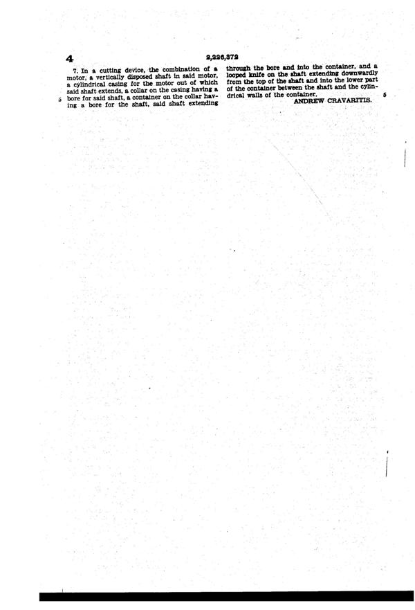 National Silver Deposit Ware Fruit Cutter Patent 2226372-5