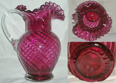 Chinese Reproduction Crest Pitcher