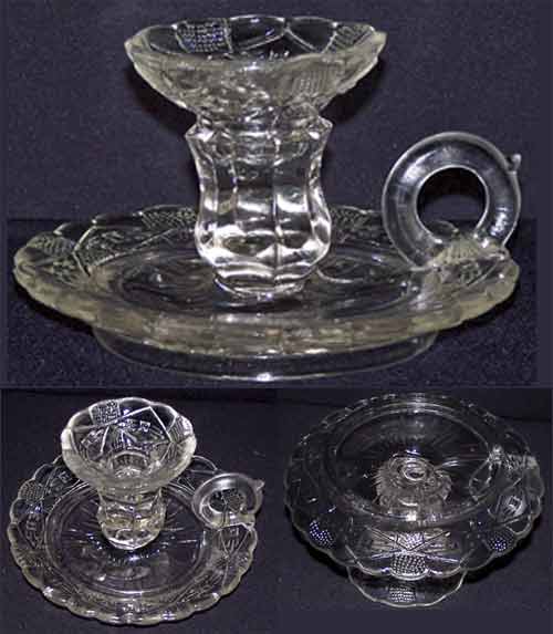 Reproduction of Heisey Candleholder