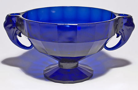 Summit Art Glass Elephant Candle Bowl