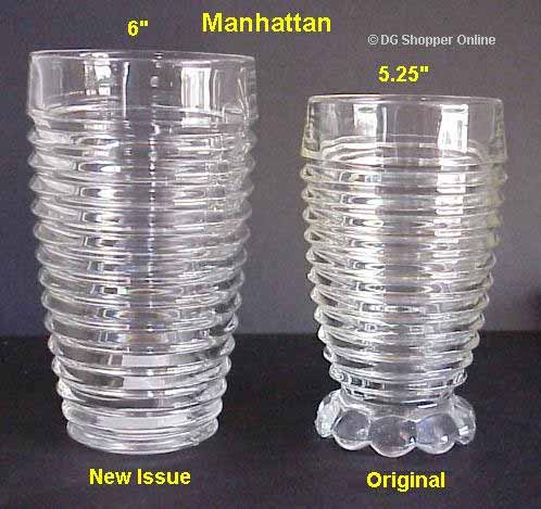 Hocking Manhattan Original and Repro Comparison
