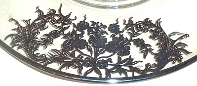 Roden Bros. Silver Deposit on Paden City Center Handle Server
