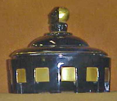 Taussaunt Court Jester Powder Jar