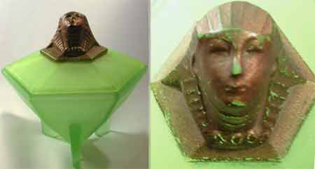 Taussaunt Sphinx Powder Jar