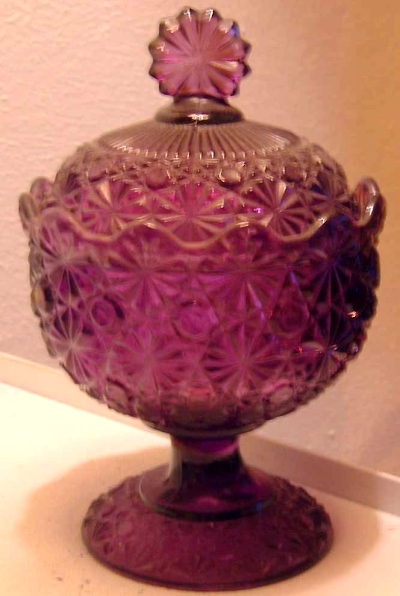 L. G. Wright #22-17 Covered Compote