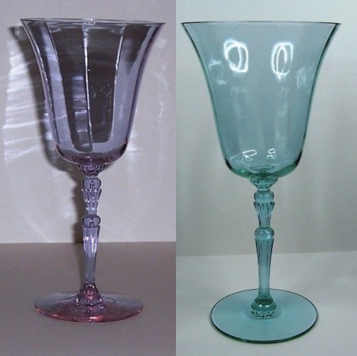 Morgantown # 7667 Alexandrite Goblet