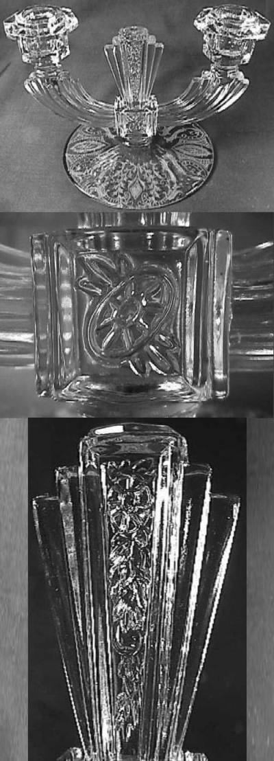 Tiffin #15360 2-Lite Candleholder