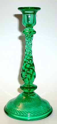Tiffin #15331 Spiral Optic Candleholder