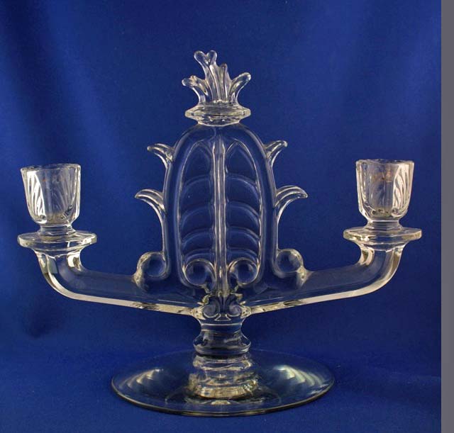 Tiffin Velva Two Lite Candlestick