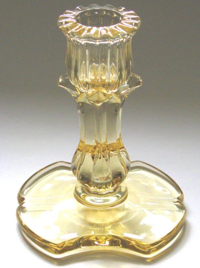 Heisey # 137 Concave Circle Candlestick