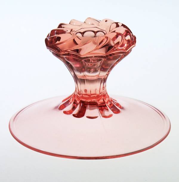 Heisey # 120 Overlapping Swirl Candleholder