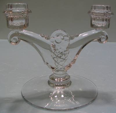 Heisey #1495 Fern Candleholder