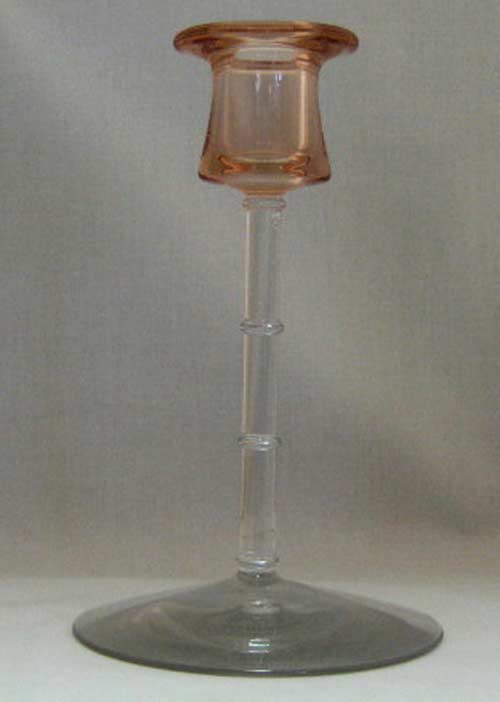 Heisey # 117 Bamboo Candlestick