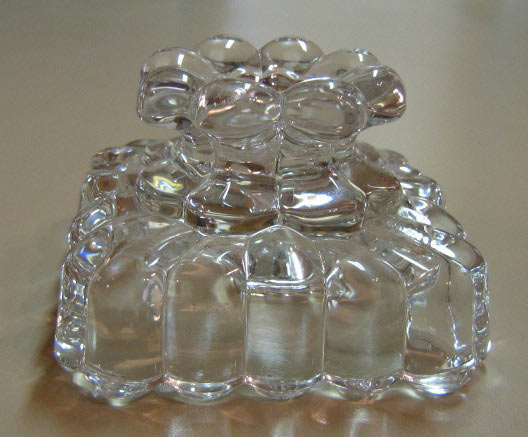 Heisey #1503 Crystolite Candleholder