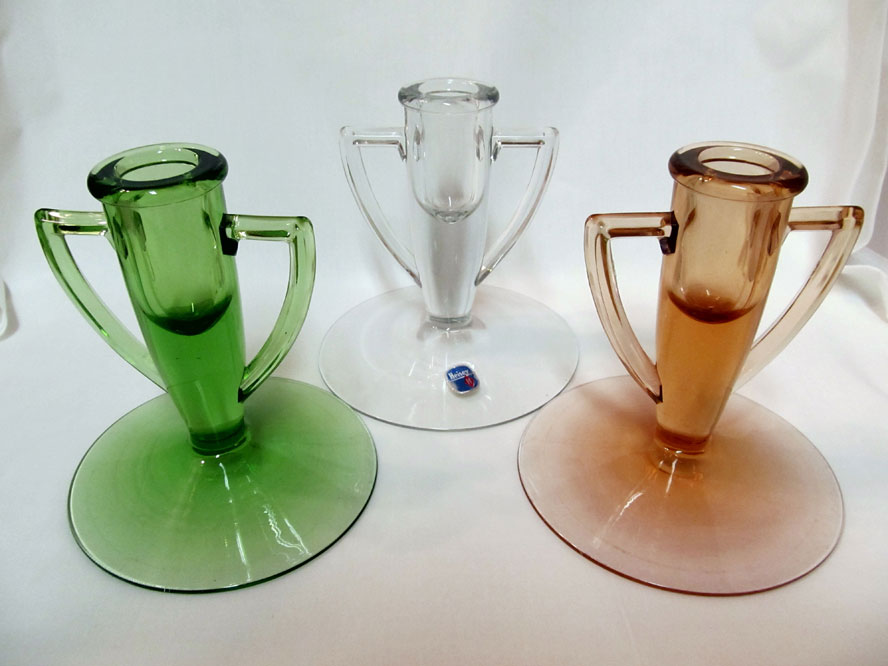Heisey # 126 Trophy Candlesticks