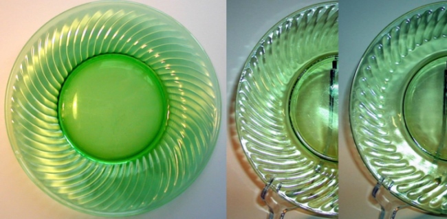 Hocking vs. Federal Spiral Plates
