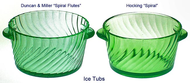 Duncan vs. Hocking Spiral Ice Tubs