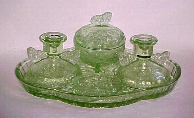 Sowerby Butterfly Dresser Set