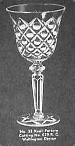 Duncan & Miller #  34 Kent Stem w/ Cutting