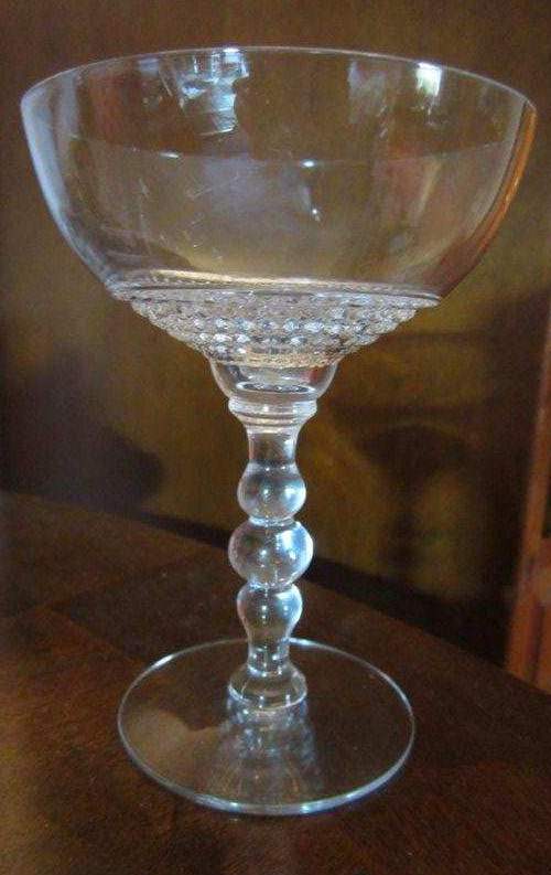 Duncan & Miller # 301 Teardrop Tall Sherbet