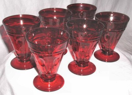 Duncan & Miller #  21 Plaza Footed Tumbler