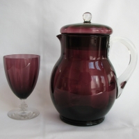 Sloan Bros. Bi-Color Pitcher & Gear Stem Tumbler
