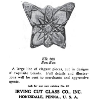 Irving Cut Glass Co. Advertisement
