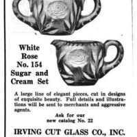 Irving Cut Glass Co. Advertisement