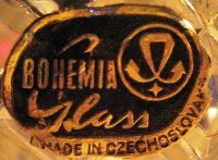 Bohemia Glass Label
