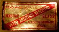 Vetro Artistico Veneziano Label