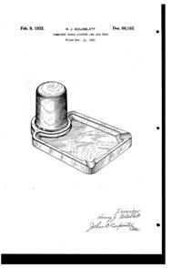 Vidrio Products Lighter & Ash Tray Design Patent D 86162-1