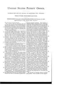 Houze Concavo-Convex Glass Plates Patent  643223-2