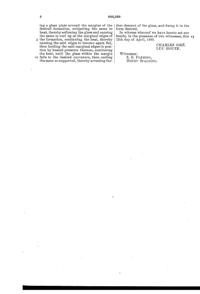 Houze Concavo-Convex Glass Plates Patent  643223-3